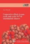 Cooperative effects in non-cyclic and cyclic FeIII/4f coordination clusters