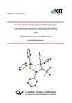 Iminophosphoranyl‐thiophosphoranyl‐methan als Ligand in der Koordinationschemie der Lantha-noide und des Zinks und Polymerisationsstudien mit Erdalkalimetallborhydridkomplexen