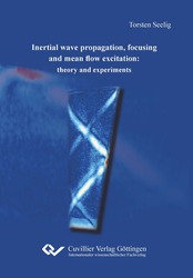 Inertial wave propagation, focusing and mean flow excitation