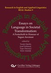 Essays on Language in Societal Transformation