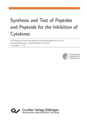 Synthesis and Test of Peptides and Peptoids for the Inhibition of Cytokines
