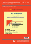 XII. ITG-Workshop Fachgruppe 5.3.2 Optische Komponenten für Cloud-Datacenter