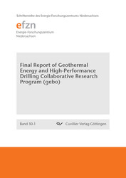 Final Report of Geothermal Energy and High-Performance Drilling Collaborative Research Program (gebo)