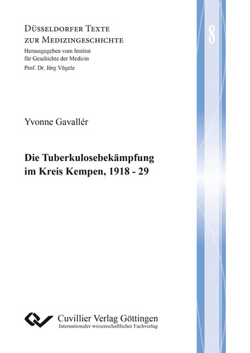 Die Tuberkulosebekämpfung im Kreis Kempen, 1918 - 29
