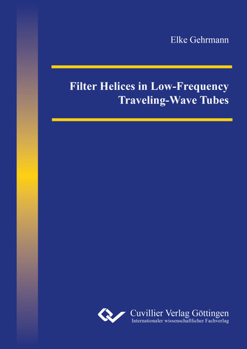 Filter Helices in Low-Frequency Traveling-Wave Tubes