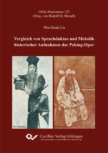 Vergleich von Sprachduktus und Melodik historischer Aufnahmen der Peking-Oper