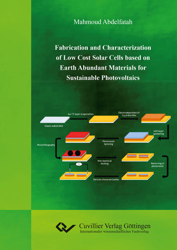 Fabrication and Characterization of Low Cost Solar Cells based on Earth Abundant Materials for Sustainable Photovoltaics