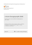 Forschungsprojekt e-home Energieprojekt 2020