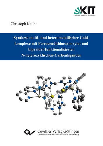 Synthese multi- und heterometallischer Goldkomplexe mit Ferrocendithiocarboxylat und bipyridyl-funktionalisierten N-heterozyklischen-Carbenliganden