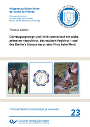 Übertragungswege und Infektionsverlauf des nicht-primaten Hepacivirus, des equinen Pegivirus 1 und des Theiler’s Disease Associated Virus beim Pferd