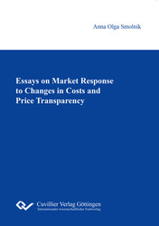 Essays on Market Response to Changes in Costs and Price Transparency