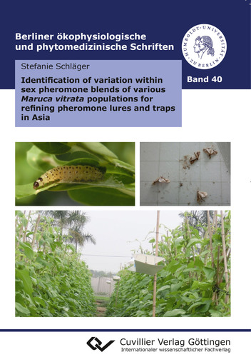 Identification of variation within sex pheromone blends of various Maruca vitrata populations for refining pheromone lures and traps in Asia