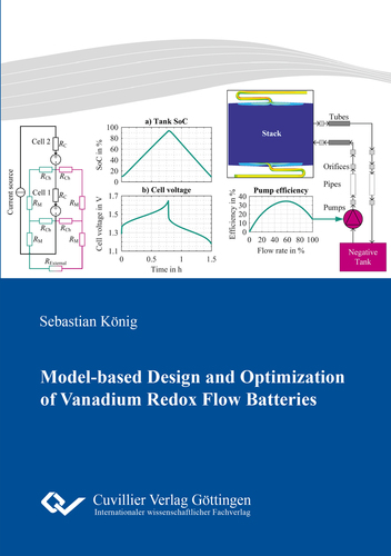 Model-based Design and Optimization of Vanadium Redox Flow Batteries