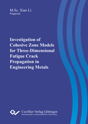 Investigation of Cohesive Zone Models for Three-Dimensional Fatigue Crack Propagation in Engineering Metals