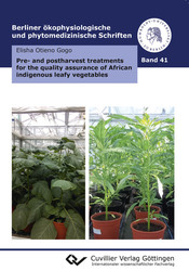 Pre- and postharvest treatments for the quality assurance of African indigenous leafy vegetables 