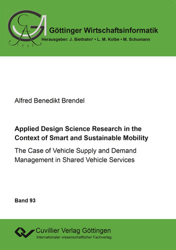 Applied Design Science Research in the Context of  Smart and Sustainable Mobility