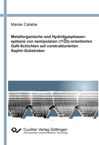 Metallorganische und Hydridgasphasenepitaxievon semipolaren (11-22)-orientierten GaN-Schichten auf vorstrukturierten Saphir-Substraten