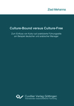 Culture-Bound versus Culture-Free