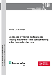 Enhanced dynamic performance testing method for line-concentrating solar thermal collectors