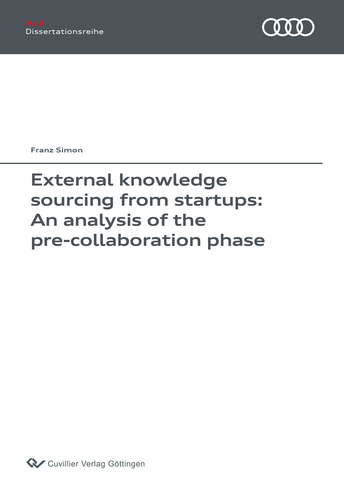 External knowledge sourcing from startups: An analysis of the pre-collaboration phase