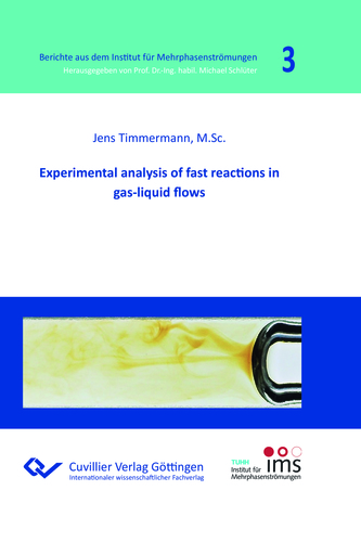 Experimental analysis of fast reactions in gas-liquid flows