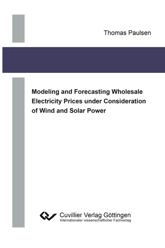 Modeling and Forecasting Wholesale Electricity Prices under Consideration of Wind and Solar Power