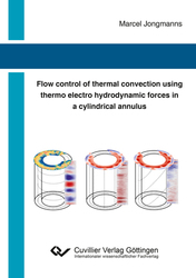 Flow control of thermal convection using thermo electro hydrodynamic forces in a cylindrical annulus