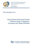 Policy Options for Economic Growth of Remote Village in Kyrgyzstan: an Analysis with Village CGE Model