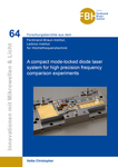 A compact mode-locked diode laser system for high precision frequency comparison experiments