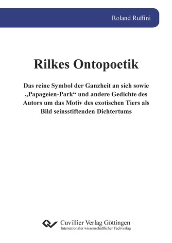 Rilkes Ontopoetik