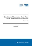 Simulation of Automotive Radar Point Clouds in Standardized Frameworks