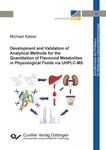 Development and Validation of Analytical Methods for the Quantitation of Flavonoid Metabolites in Physiological Fluids via UHPLC-MS