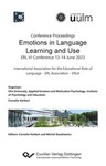 Conference Proceedings - Emotions in Language Learning and Use