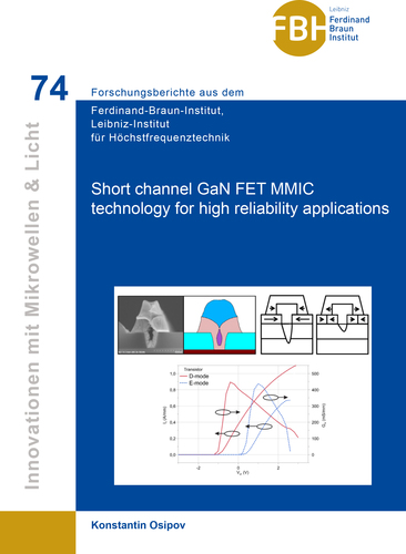 Short channel GaN FET MMIC technology for high reliability applications