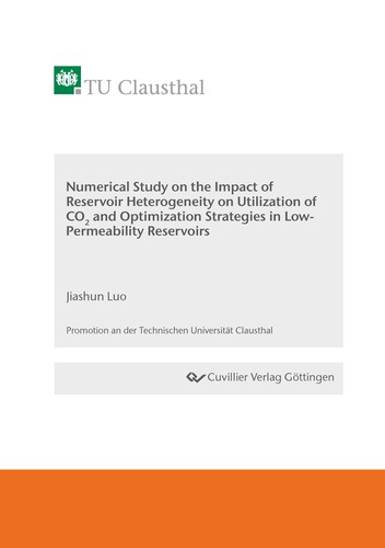 Numerical Study on the Impact of Reservoir Heterogeneity on Utilization of CO2 and Optimization Strategies in Low-Permeability Reservoirs