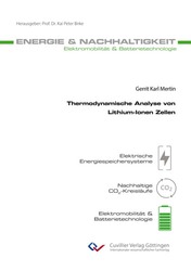 Thermodynamische Analyse von Lithium-Ionen Zellen