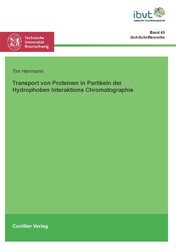 Transport von Proteinen in Partikeln der Hydrophoben Interaktions Chromatographie