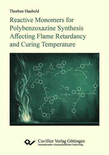 Reactive Monomers for Polybenzoxazine Synthesis Affecting Flame Retardancy and Curing Temperature