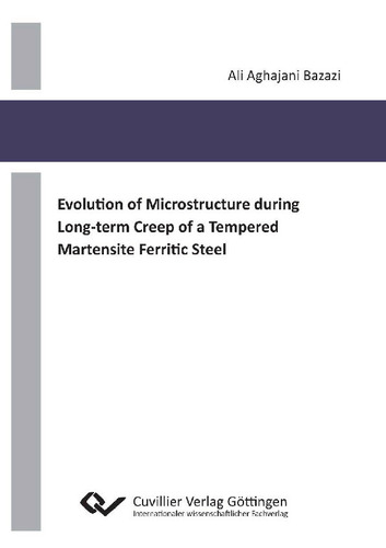 Evolution of Microstructure during Long‐term Creep of a Tempered Martensite Ferritic Steel