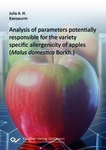 Analysis of parameters potentially responsible for the variety specific allergenicity of apples (Malus domestica Borkh.)