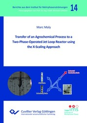 Transfer of an Agrochemical Process to a Two-Phase-Operated Jet Loop Reactor using the X-Scaling Approach