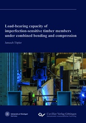 Load-bearing capacity of imperfection-sensitive timber members under combined bending and compression