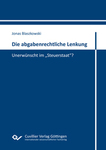 Die abgabenrechtliche Lenkung